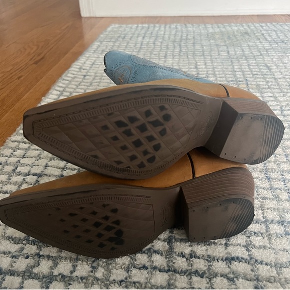 Sterling River Cowboy Leather Boots 8 - Picture 3 of 4